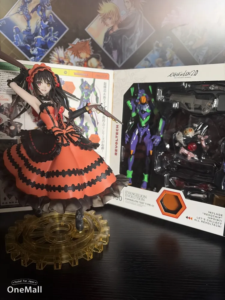 Tokisaki Kurumi & Eva-01 by souljawock - OneMall