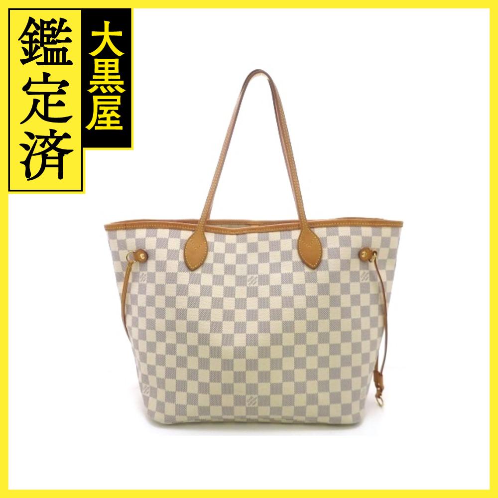 LOUIS VUITTON Louis Vuitton Tote Bag Neverful MM Damier Azul N51107 [473]] [Middle Ages] [big stool House]]