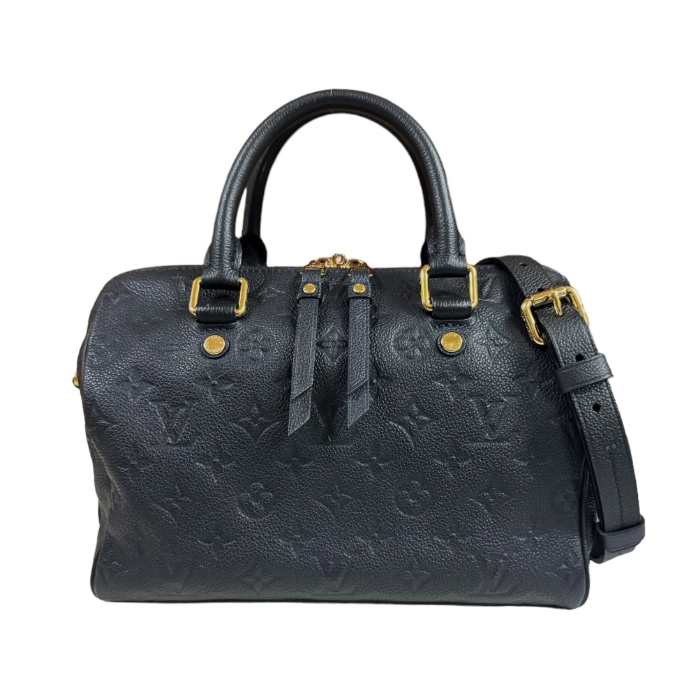 Louis Vuitton Speedy. Bandriere 25 Monogram unplant Shoulder Bag Louis Vuitton Monogram unplant M40762 Black Ladies LOUIS VUITTON Medieval 2way