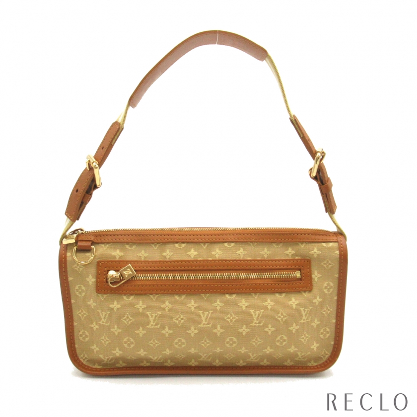 Louis Vuitton LOUIS VUITTON Pochette Catleen Shoulder Bag Canvas Monogram Mini Beige Beige [Medieval]]